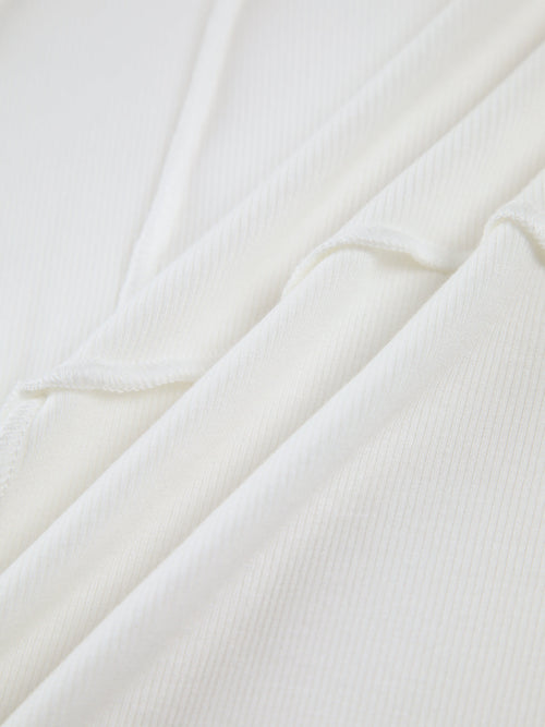 ARIA / BASIC PIPING LONG SLEEVE TOP