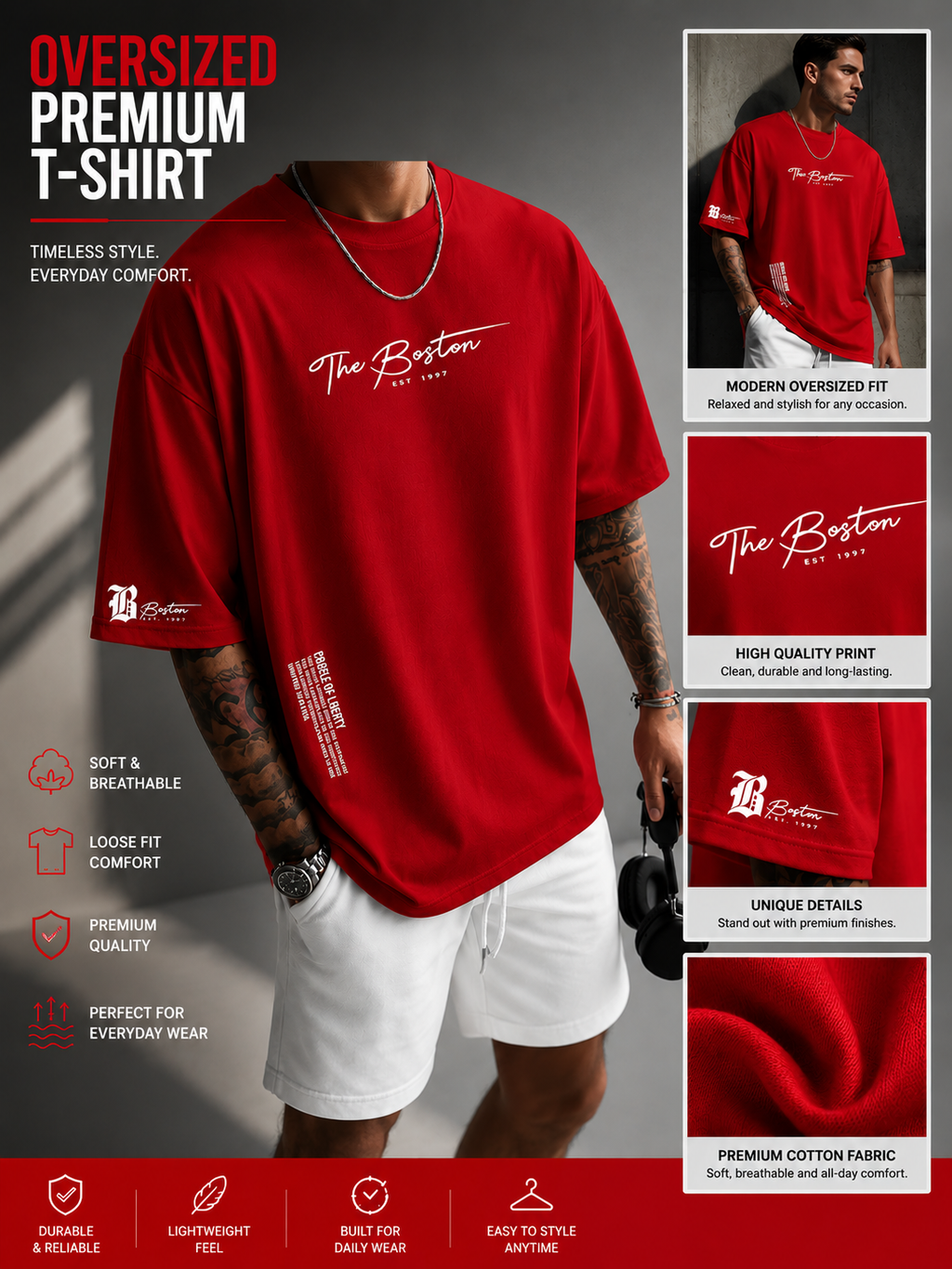 LOGAN /MEN'S URBAN STYLE T-SHIRT
