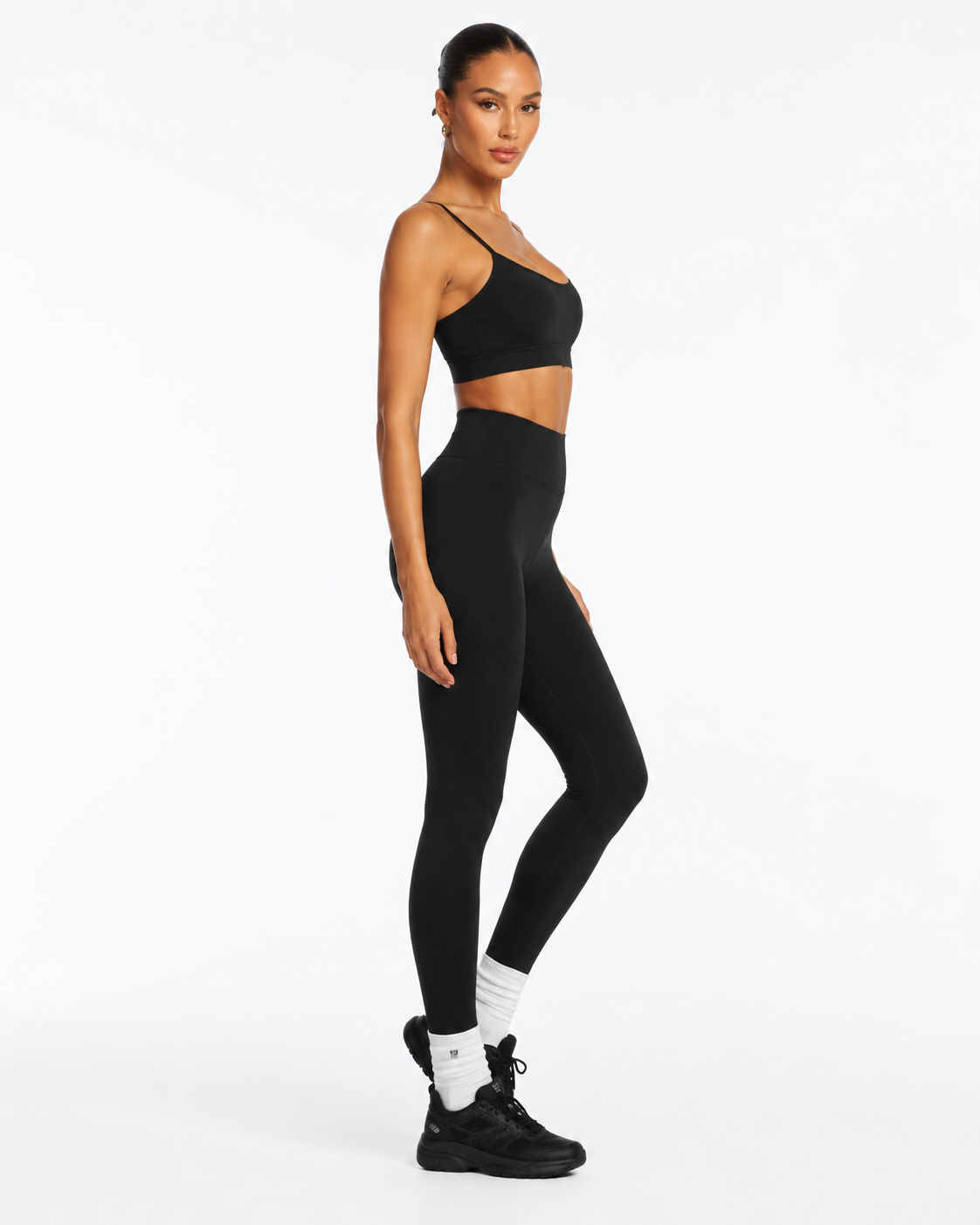 LUNA / INVISIBLE SET LEGGINGS | BLACK