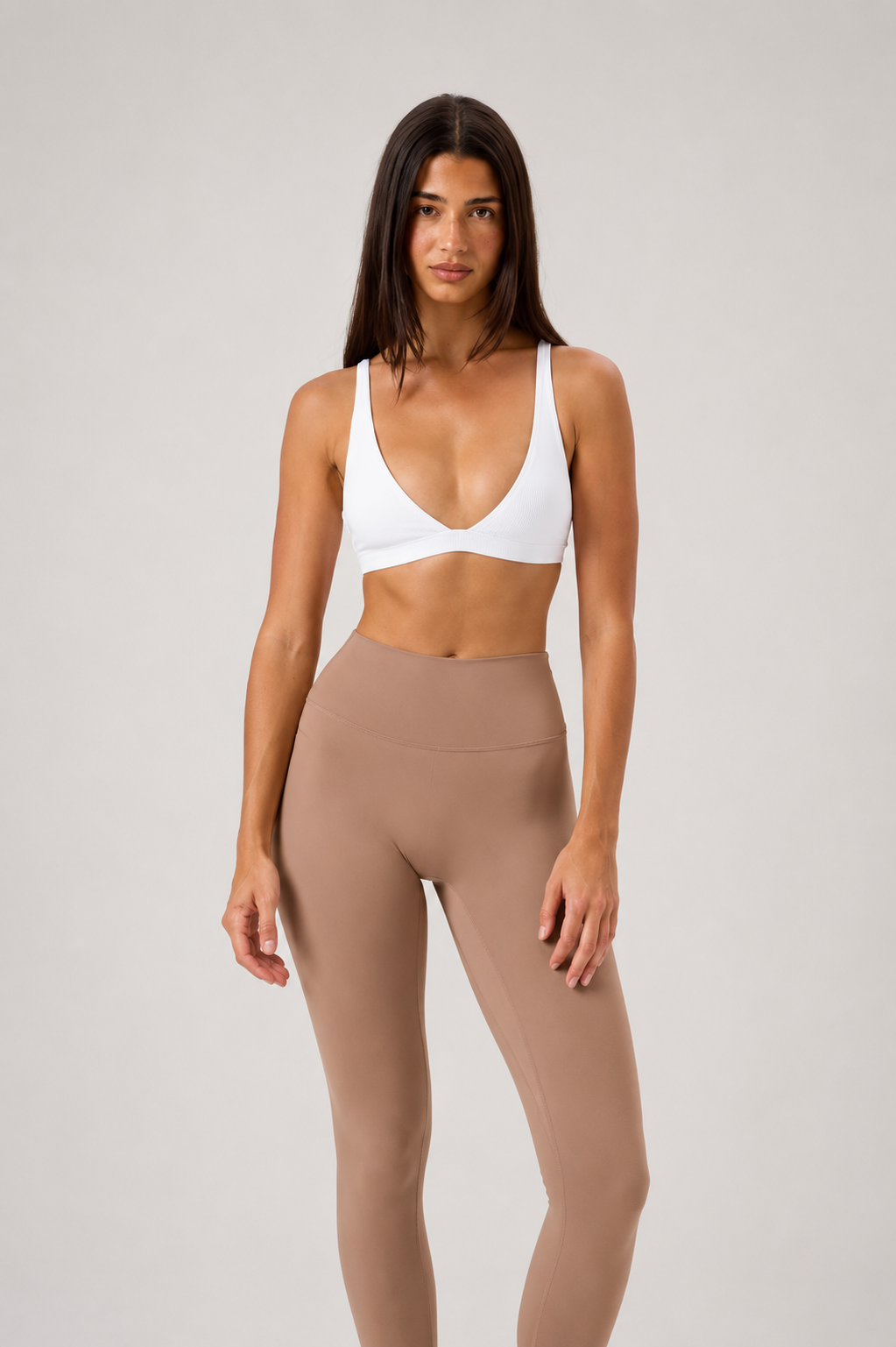 SHOPIA / FREEDOM  CONTOUR CROP | WHITE