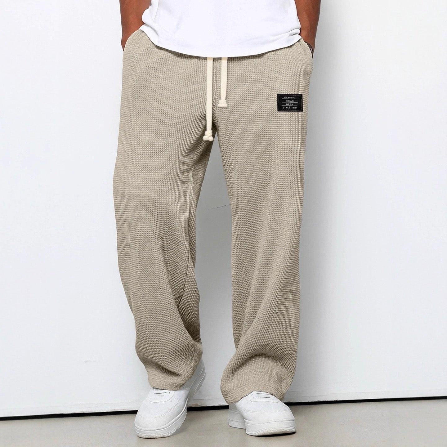 LIAM | WIDE PANTS WITH ADJUSTABLE WAISTBAND