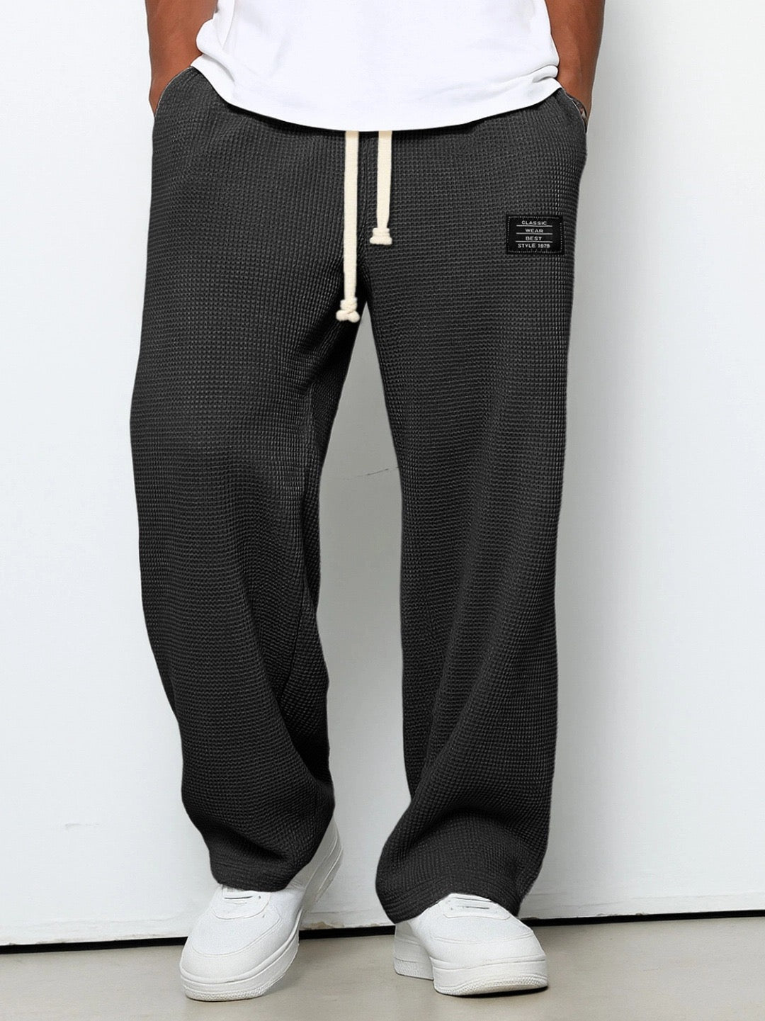 LIAM | WIDE PANTS WITH ADJUSTABLE WAISTBAND