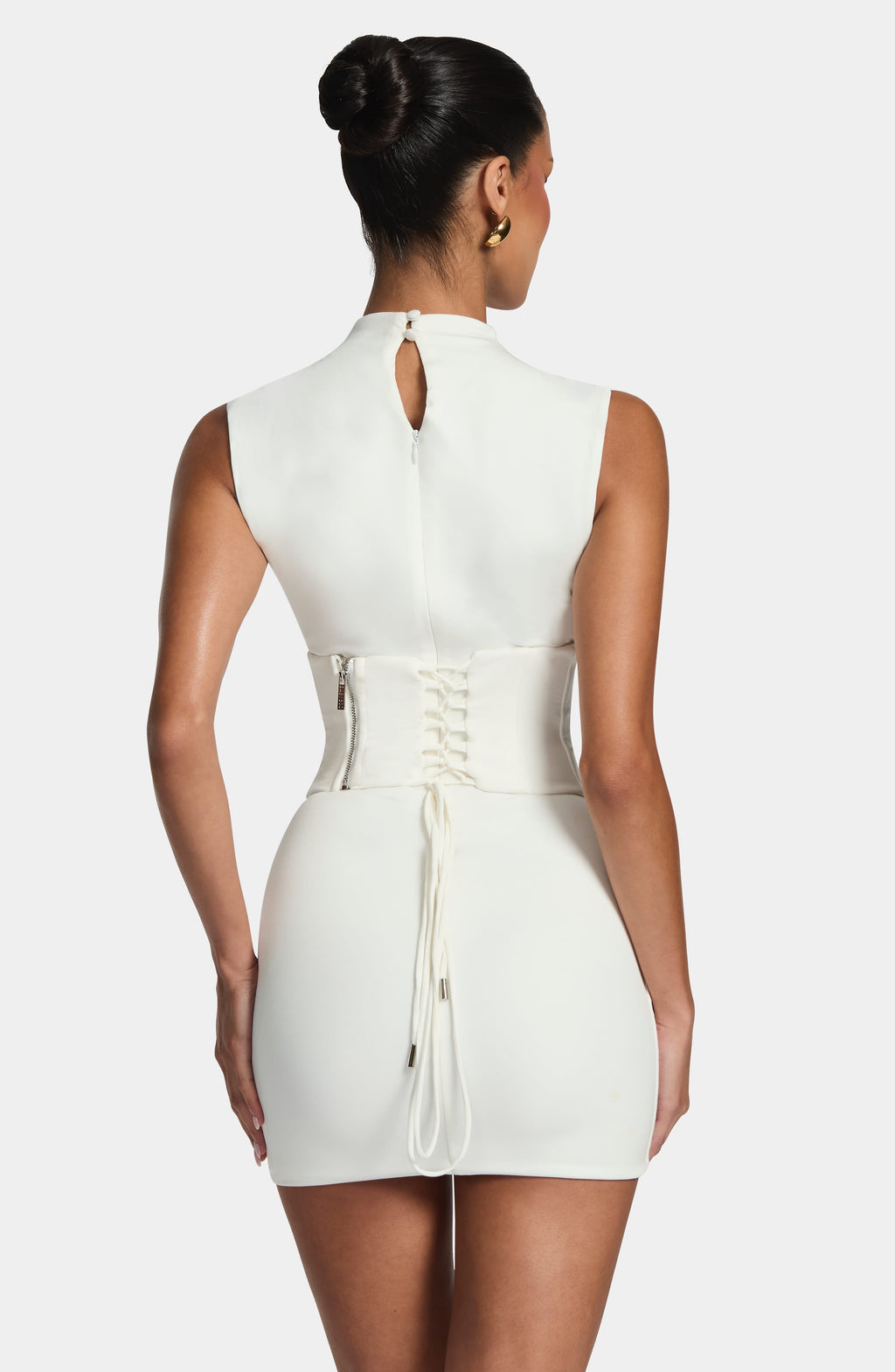 CHLOE / SHORT DRESS - IVORY